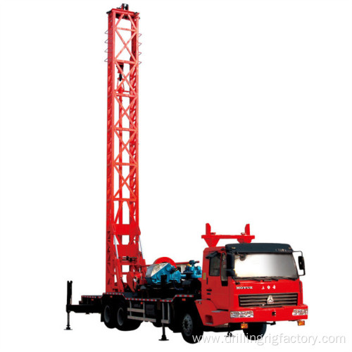 Truck Borehole Water Well Drilling Rig Machine
